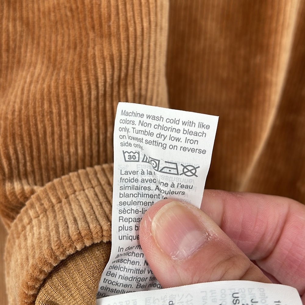 Madewell Texture & Thread Corduroy Swing Top size M - Picture 6 of 7